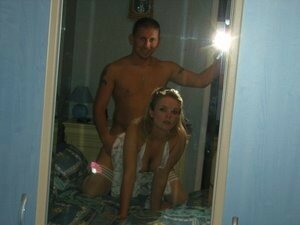 couple takes a selfie while having sex